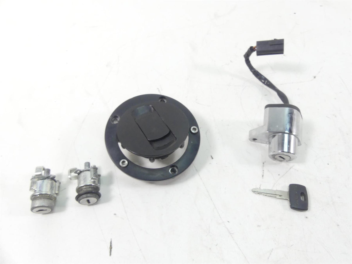 2012 Victory Cross Country Ignition Switch Key Lock Tank Cap Set 4012943 {{ shop.shopifyCountryName }} - Mototech271