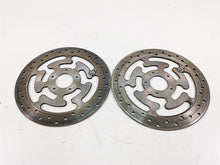 Load image into Gallery viewer, 2011 Harley Touring FLTRU Road Glide Brembo Front Brake Rotor Disc Set 41808-08A | Mototech271
