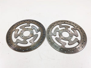 2011 Harley Touring FLTRU Road Glide Brembo Front Brake Rotor Disc Set 41808-08A | Mototech271