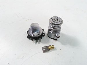 2009 Harley FXDC Dyna Super Glide Custom Ignition Switch Key Lock Set 71430-06B