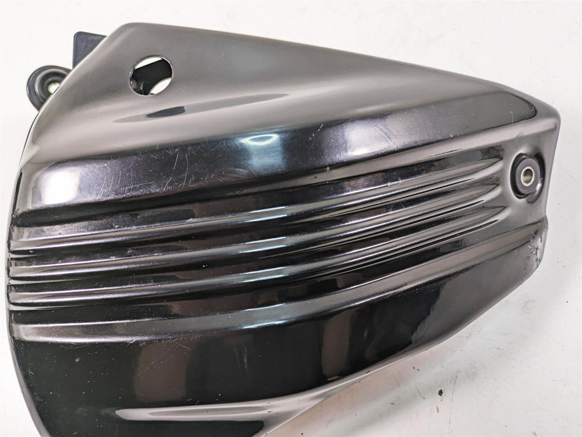 2009 Yamaha XV1900 Raider Left Black Side Cover & Bracket Holder 1D7-21711-00-P1 {{ shop.shopifyCountryName }} - Mototech271
