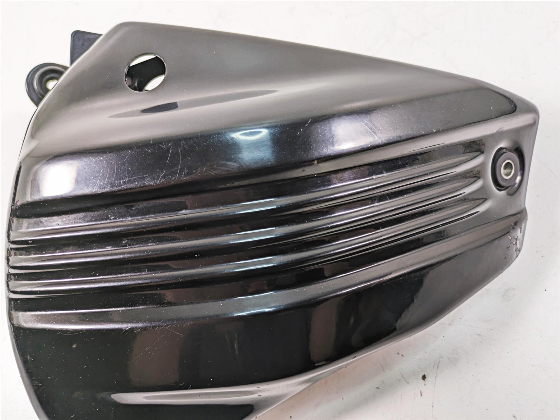 2009 Yamaha XV1900 Raider Left Black Side Cover & Bracket Holder 1D7-21711-00-P1 {{ shop.shopifyCountryName }} - Mototech271