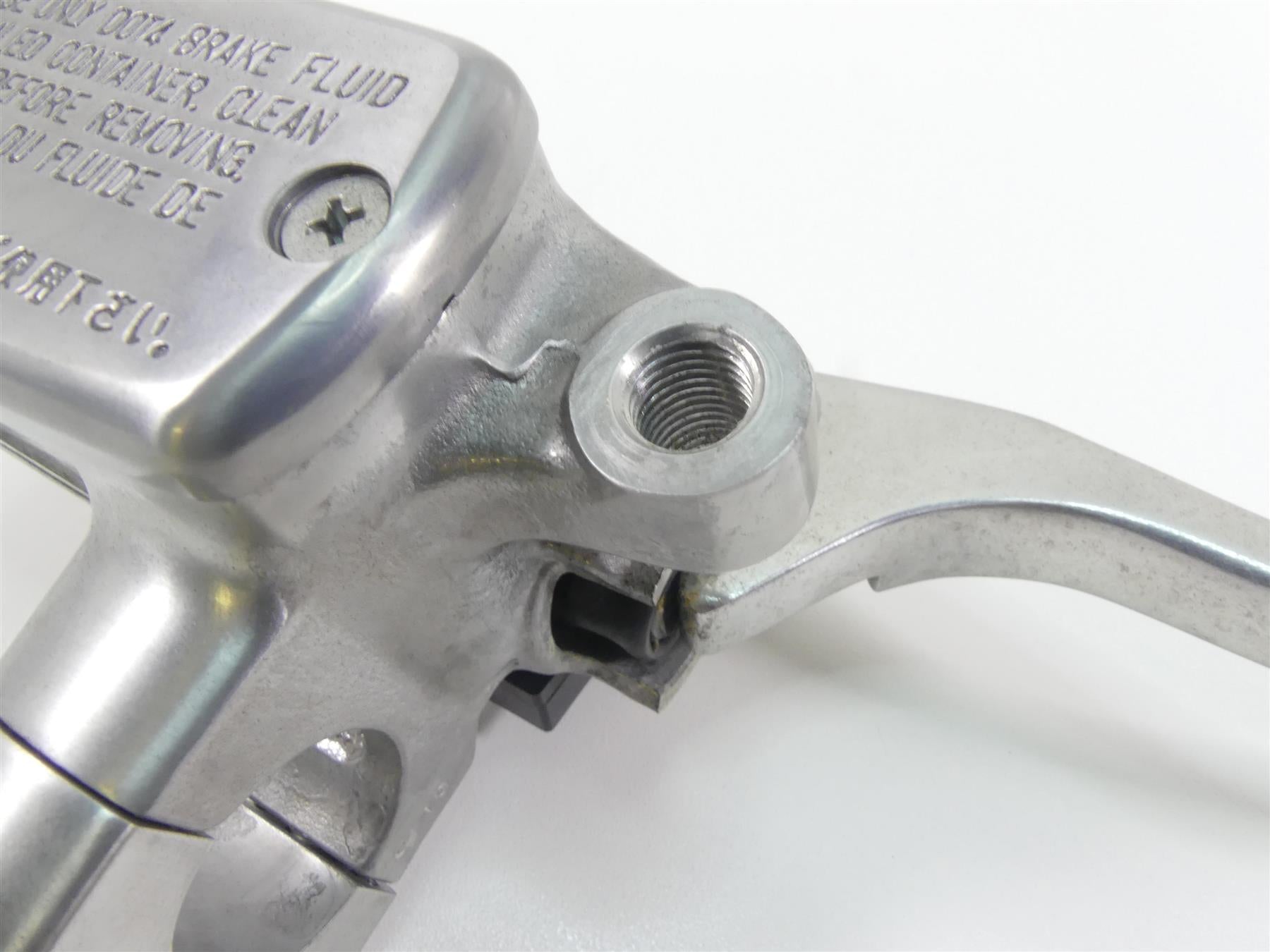 2007 Honda VT1100 C2 Shadow Front Brake Master Cylinder 1/2" 45510-MAH-A81 {{ shop.shopifyCountryName }} - Mototech271