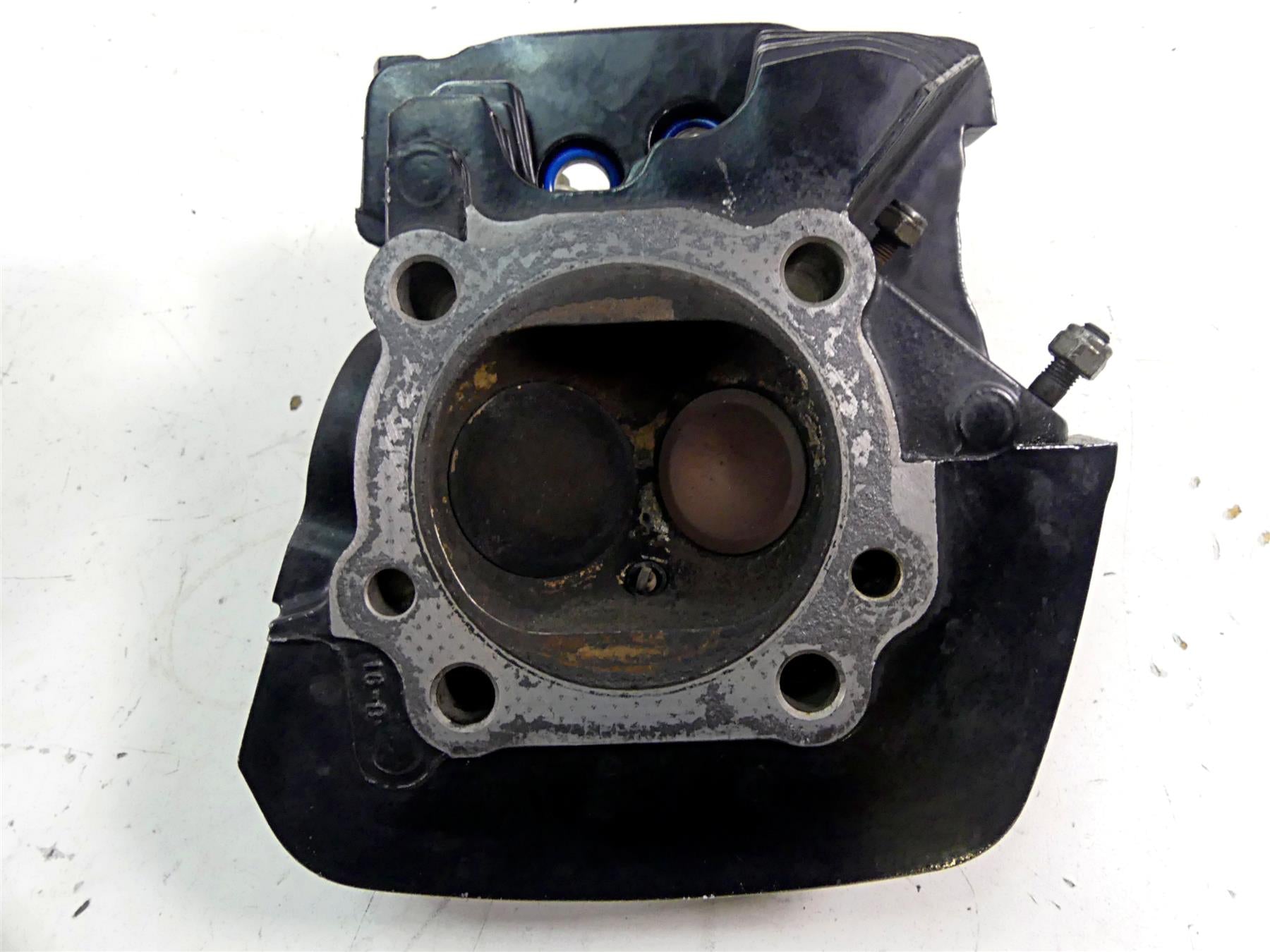 2002 Harley Touring FLHTC Electra Glide Big Valve Ported Cylinder Heads 16725-99 {{ shop.shopifyCountryName }} - Mototech271