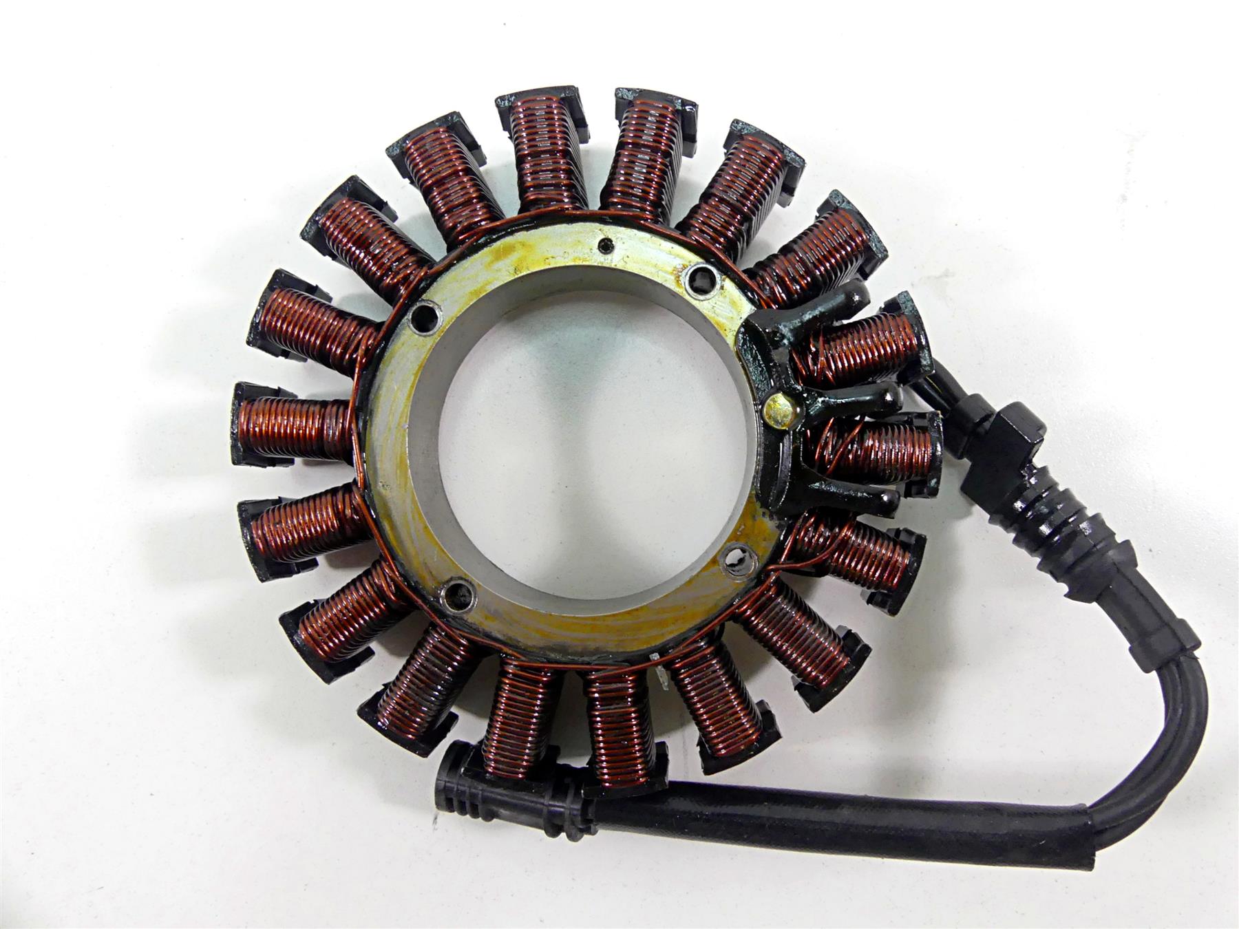 2011 Harley Softail FXS Blackline Ignition Alternator Generator Stator 30017-08 {{ shop.shopifyCountryName }} - Mototech271