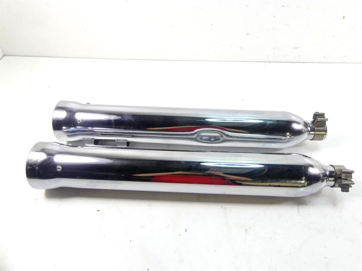 2007 Harley Touring FLHRC Road King Cobra Neighbor Haters Exhaust Mufflers 6107 {{ shop.shopifyCountryName }} - Mototech271