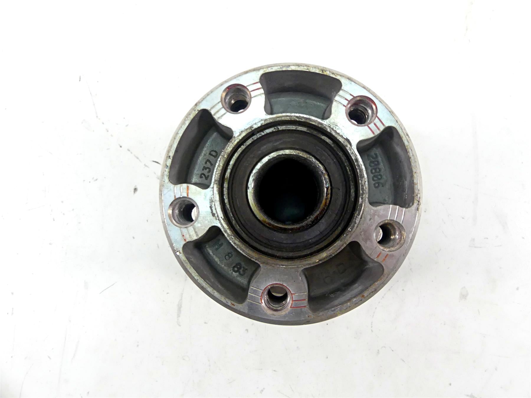 2007 Harley Touring FLHRC Road King Rear Laced Spoke Wheel Hub 16x3 43085-97 {{ shop.shopifyCountryName }} - Mototech271