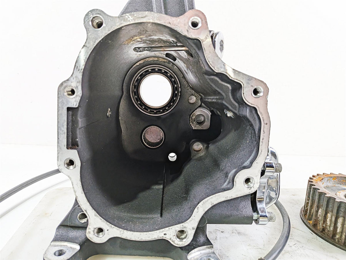 2012 Harley Softail FLSTF Fat Boy Transmission Gear Box Case Housing 34799-07 {{ shop.shopifyCountryName }} - Mototech271