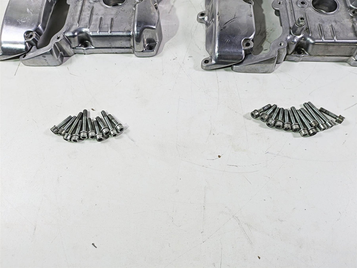 2010 Harley VRSCF Muscle Rod Cylinderhead Valve Cover Set 17663-01K {{ shop.shopifyCountryName }} - Mototech271