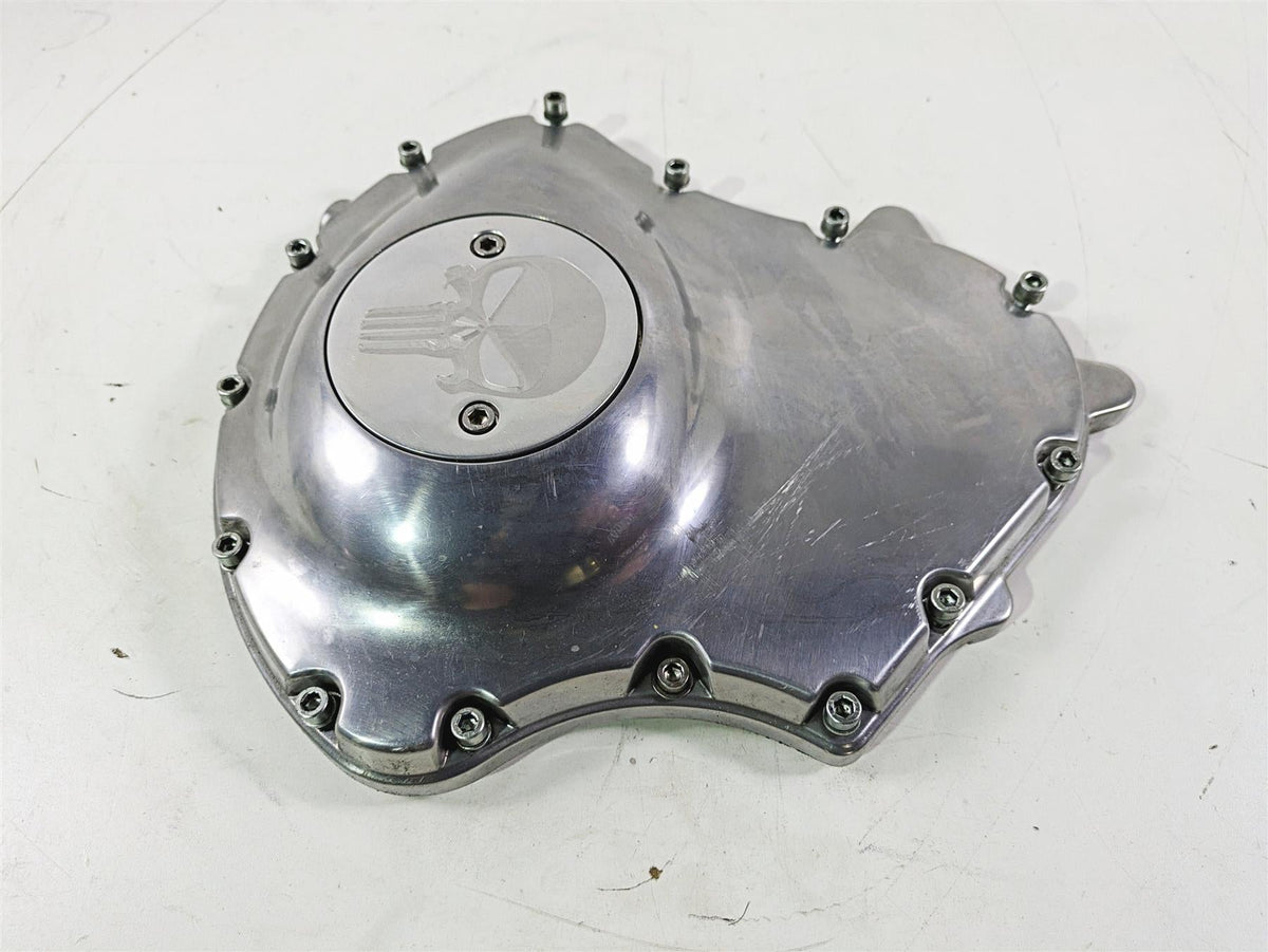 2010 Harley VRSCF Muscle Rod Left Engine Alternator Cover 25907-04K {{ shop.shopifyCountryName }} - Mototech271