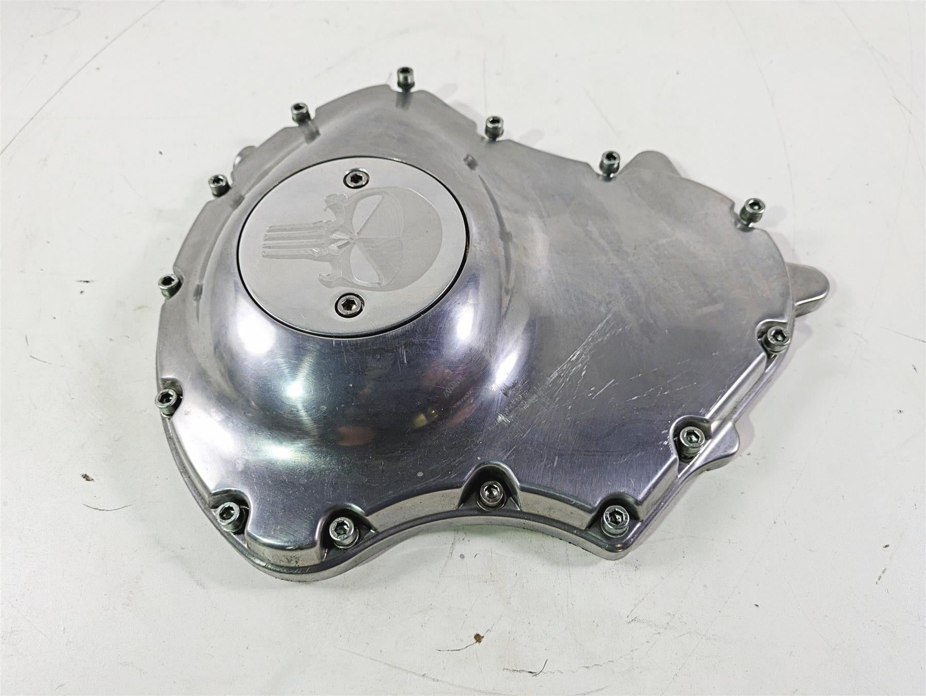 2010 Harley VRSCF Muscle Rod Left Engine Alternator Cover 25907-04K {{ shop.shopifyCountryName }} - Mototech271