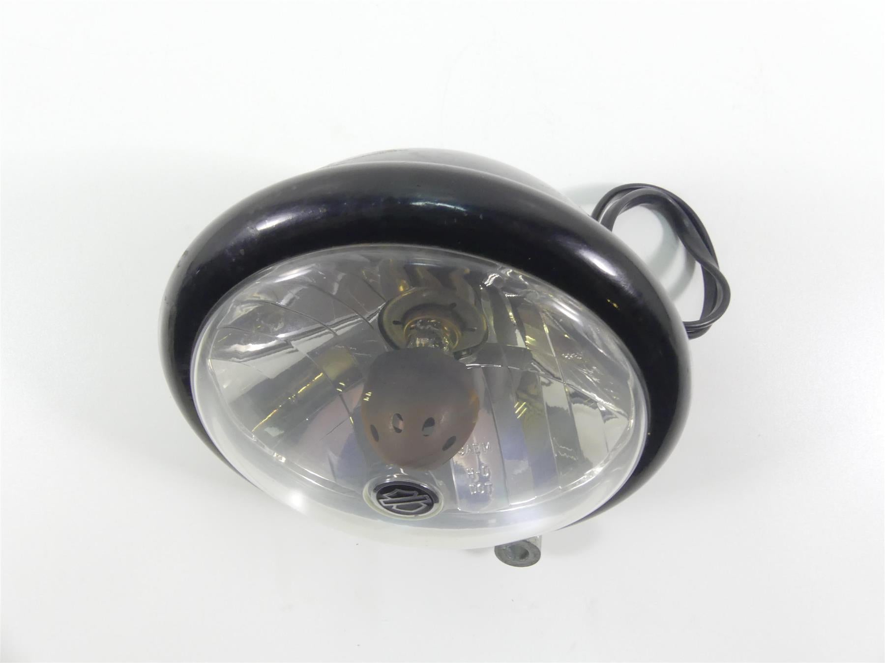2008 Harley Softail FLSTSB Cross Bones Headlight Head Light Lamp 5-3/4 68297-05B {{ shop.shopifyCountryName }} - Mototech271