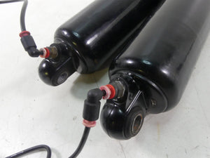 2014 Harley Touring FLHX Street Glide Rear Air Adjust Shock Set 12" 54662-09