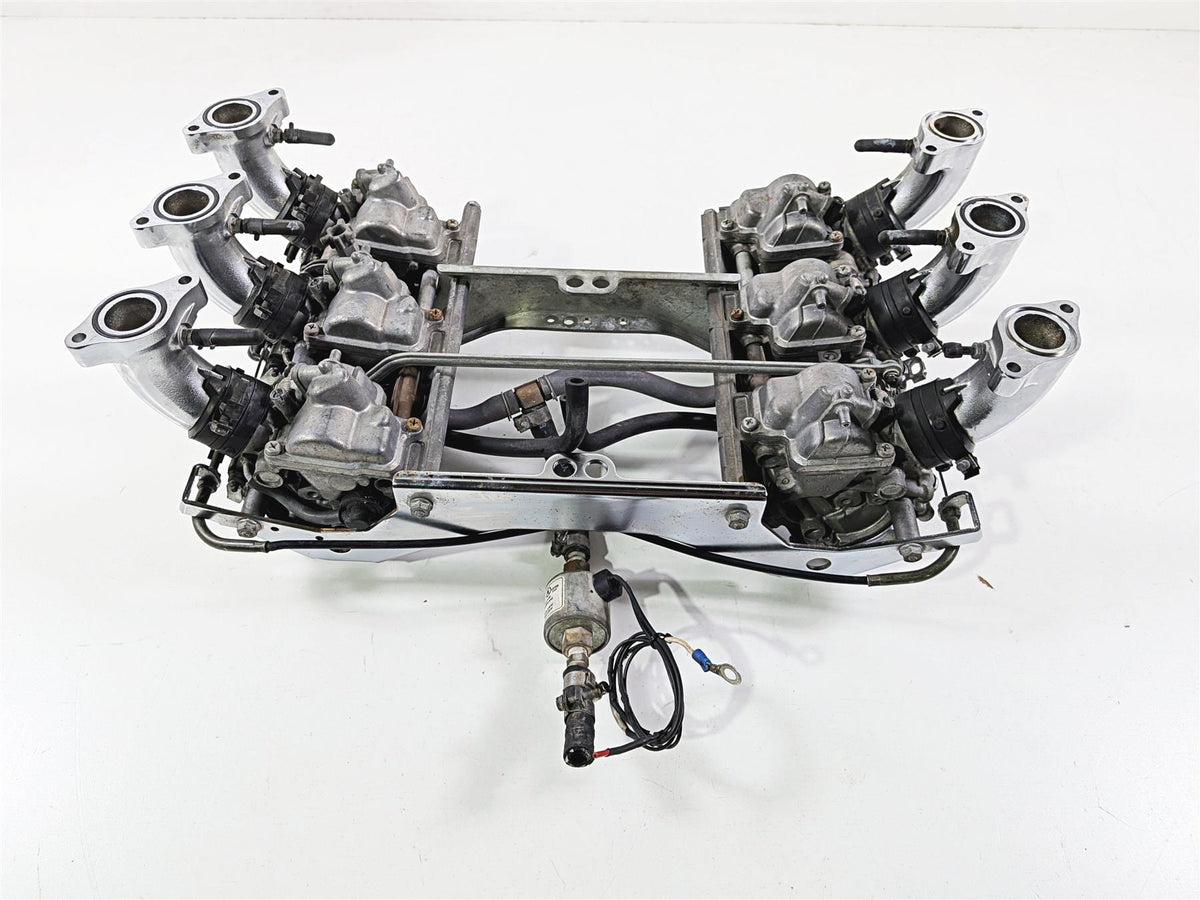1997 Honda GL1500 CA Valkyrie Clean Carb Carburetor & Intake Set 16100-MZ0-670-Mototech271