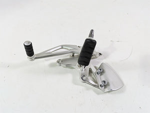 2012 BMW R1200R K27 Right Rider Footpeg & Brake Pedal 46717671078 35217728911 | Mototech271