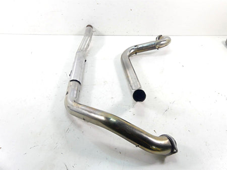 2002 Harley Touring FLHTC Electra Glide True Dual Exhaust Pipe Header Set {{ shop.shopifyCountryName }} - Mototech271