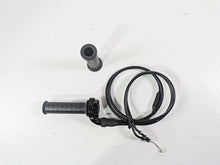 Load image into Gallery viewer, 2013 Triumph Bonneville Throttle Cables &amp; Grip Set T2040252 T2040740 T2040254
