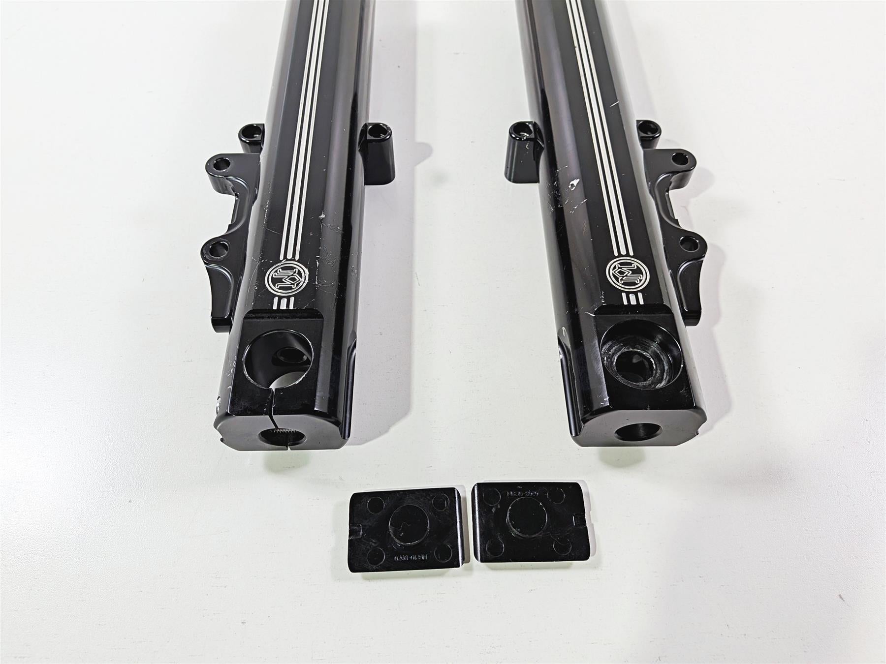 2017 Harley Touring FLHXS Street Glide Performance Machine Front Fork & Cover Set {{ shop.shopifyCountryName }} - Mototech271