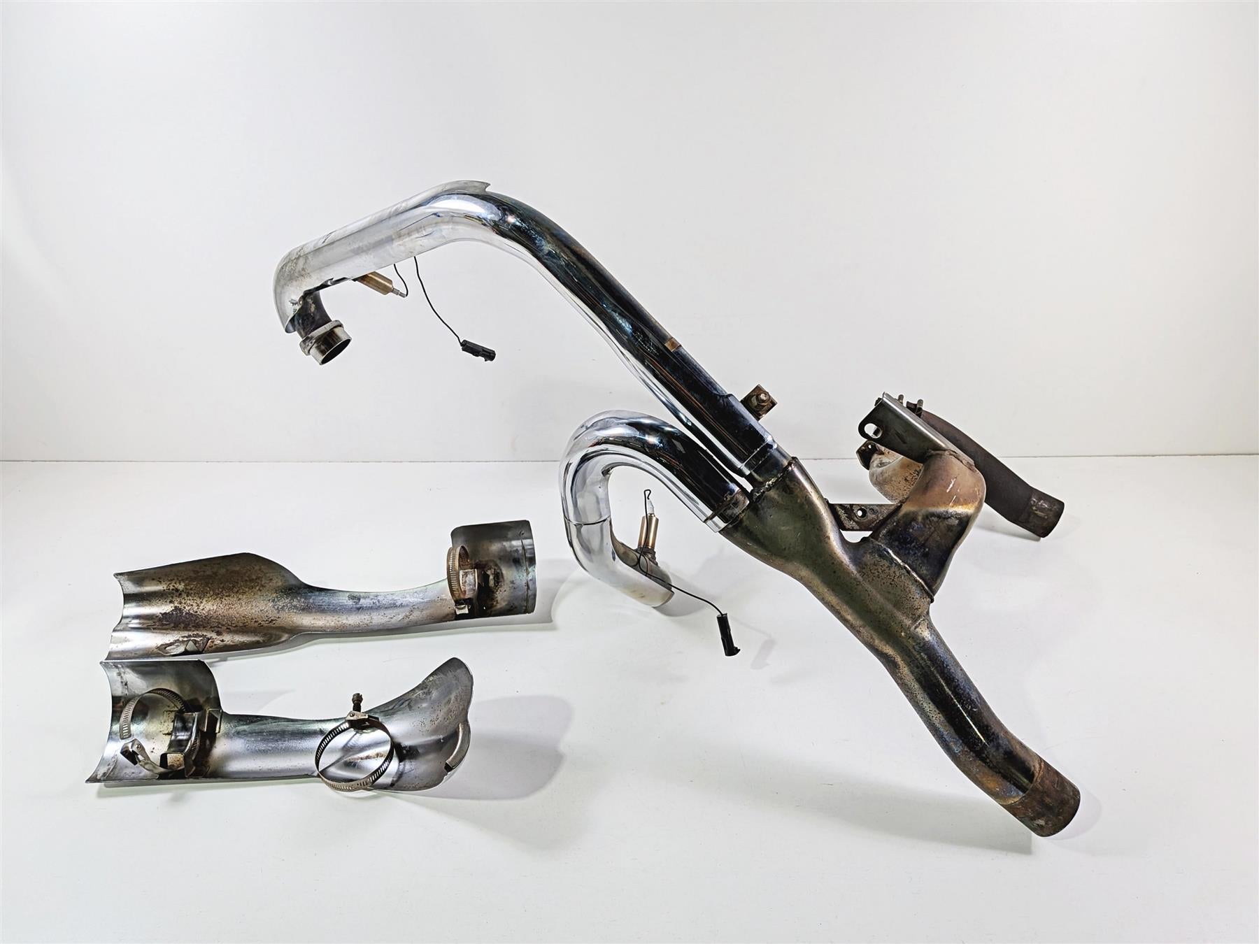 2013 Victory Vision Tour Exhaust Header Manifold & Chrome Cover Set 1262072 {{ shop.shopifyCountryName }} - Mototech271