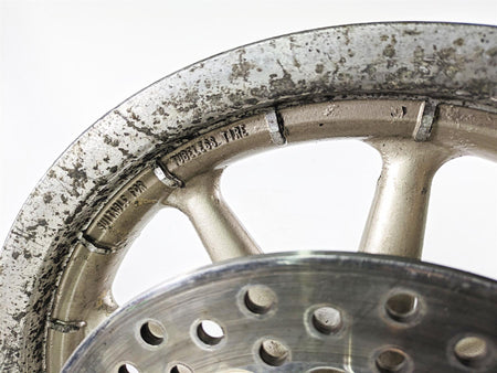 2003 Harley Touring FLHTCUI 100TH E-Glide Straight 16x3 Rear Wheel Rim 41187-03A {{ shop.shopifyCountryName }} - Mototech271
