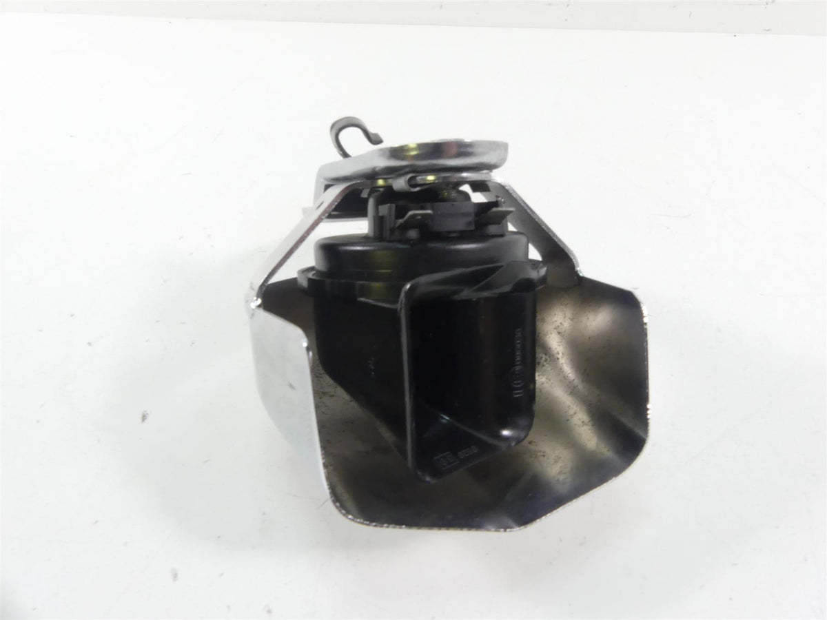 2007 Harley FLHTCU SE CVO Electra Glide Horn With Chrome Cover 61300478 {{ shop.shopifyCountryName }} - Mototech271