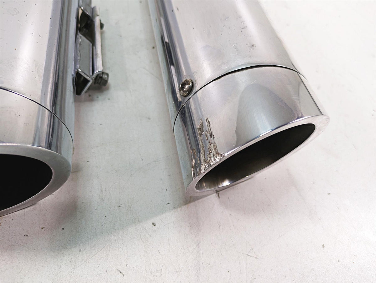 2010 Harley Touring FLHTCU Electra Glide Power House 4" Slip-On Mufflers 97122 {{ shop.shopifyCountryName }} - Mototech271