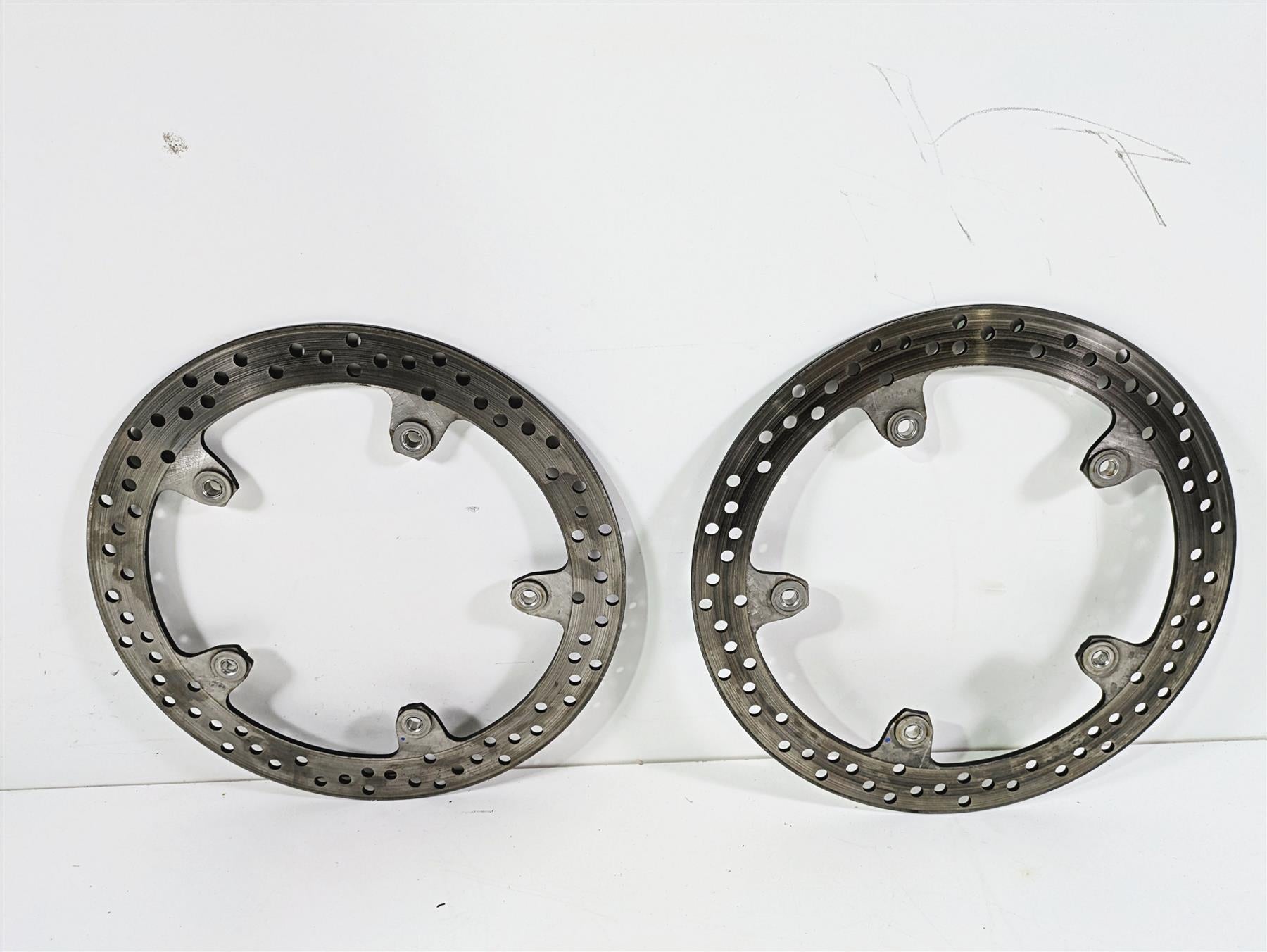 2014 BMW R nine T R9T K21 320mm Front Brake Disc Rotor Set 34118526575 | Mototech271