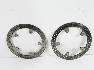 2014 BMW R nine T R9T K21 320mm Front Brake Disc Rotor Set 34118526575 | Mototech271