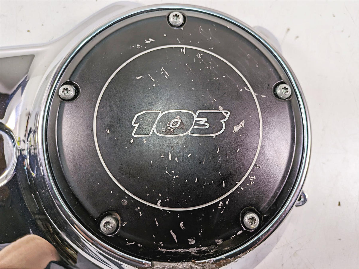2015 Harley FXDL Dyna Low Rider Outer Primary Drive Clutch Cover Mid 60761-06 {{ shop.shopifyCountryName }} - Mototech271