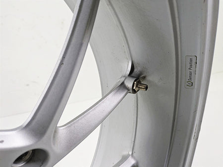 2019 BMW R1250RT K52 Straight Rear Wheel Rim Silver 17x5.5 36317727235 {{ shop.shopifyCountryName }} - Mototech271