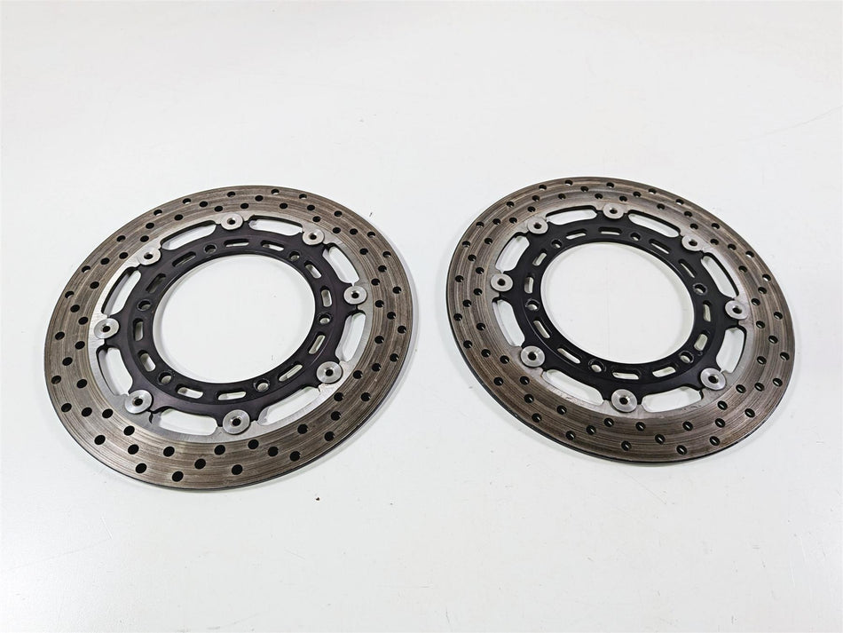 2002 Yamaha FZ1 FZS10 Fazer Front Brake Rotor Disc Set 4.9mm 5JJ-2581T-10-00