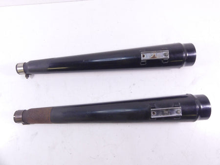 2009 Harley Touring FLHRC Road King Loud Black Slip On Muffler Pipe Exhaust Set {{ shop.shopifyCountryName }} - Mototech271