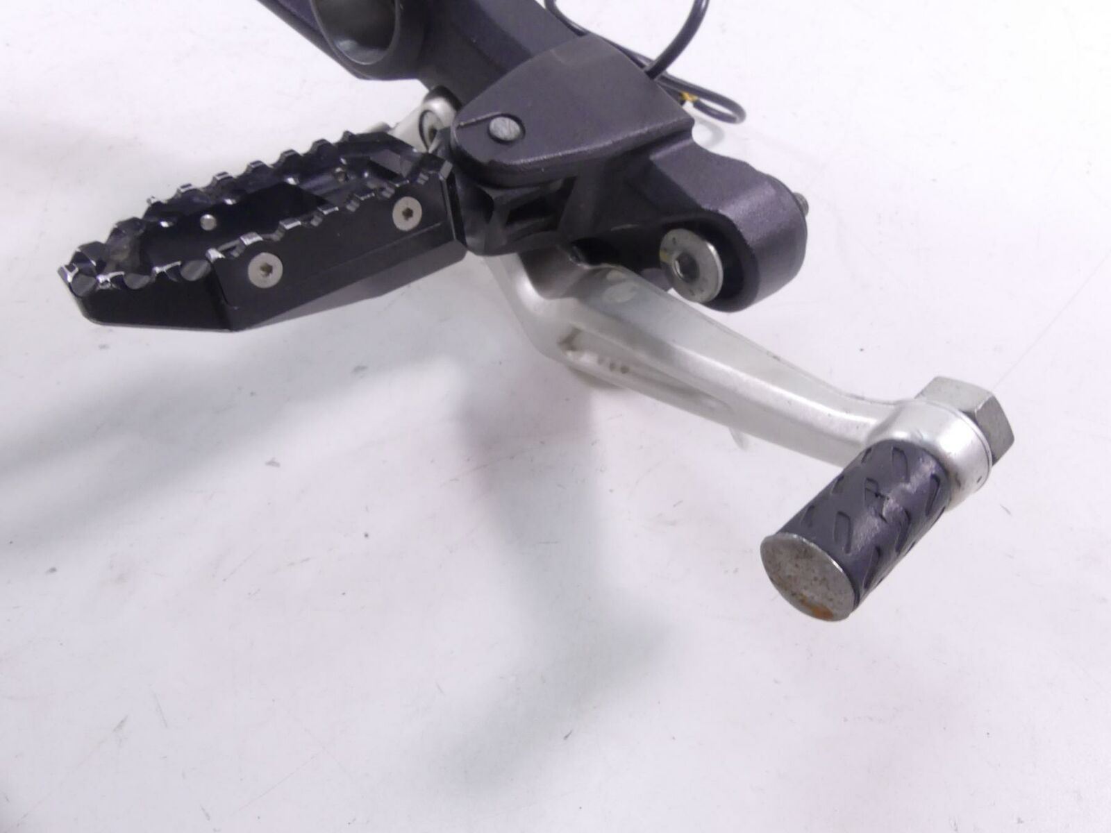 2016 Ducati Hypermotard 939SP Right Foot Peg Bracket + Brake Pedal 82412101CA {{ shop.shopifyCountryName }} - Mototech271