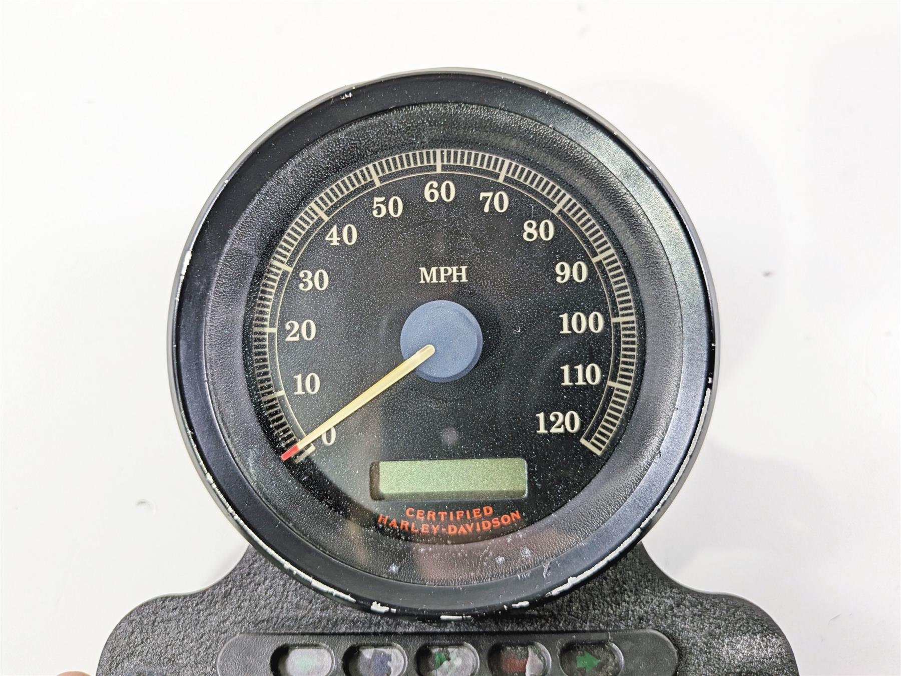 2006 Harley Sportster XL883 Low Speedometer Gauges PARTS ONLY 67037-04A {{ shop.shopifyCountryName }} - Mototech271