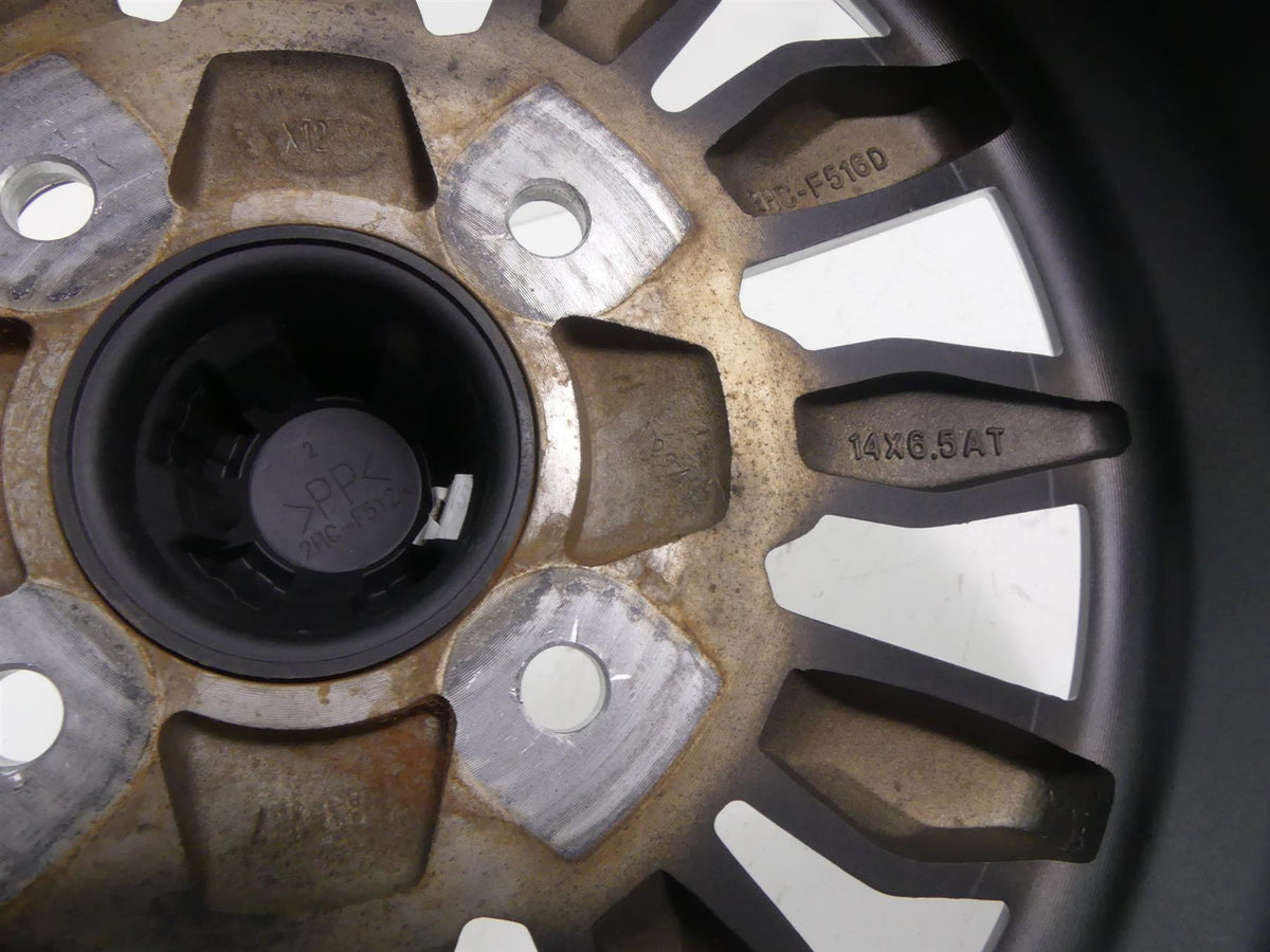 2017 Yamaha YXZ1000R EPS SS Straight Right Front Wheel Rim 14x6.5 2HC-F516D-00 {{ shop.shopifyCountryName }} - Mototech271