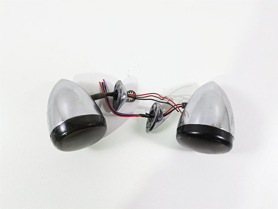 2004 Big Dog Chopper Rear Chrome Blinker Turn Signal Flasher Set BDM130-00795 {{ shop.shopifyCountryName }} - Mototech271
