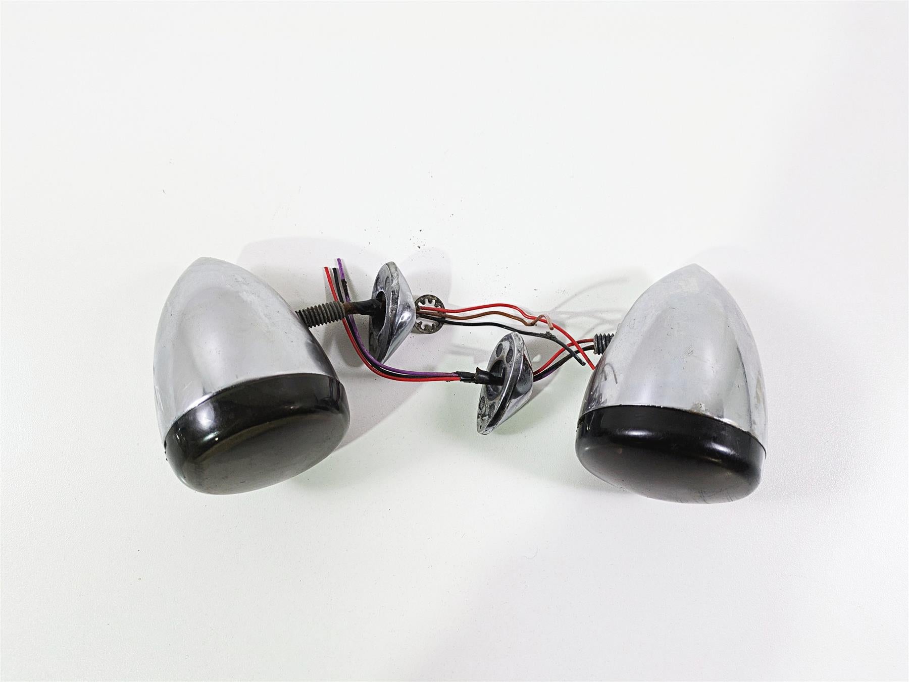 2004 Big Dog Chopper Rear Chrome Blinker Turn Signal Flasher Set BDM130-00795 | Mototech271