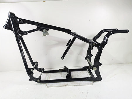2004 Harley Softail FLSTF Fat Boy Straight Main Frame Chassis With Salvage Texas Title 47008-00C {{ shop.shopifyCountryName }} - Mototech271