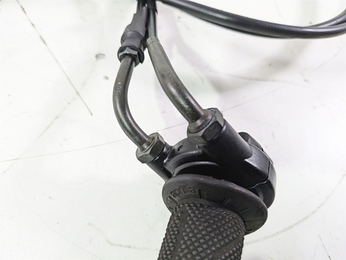 2008 Aprilia RSVR 1000 Factory Throttle Grip Handle Set - Read AP8118566 {{ shop.shopifyCountryName }} - Mototech271