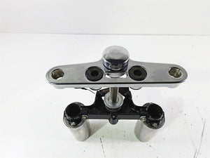1992 Harley FLSTC Softail Heritage Upper Lower Triple Tree + Cover Set 45456-86B | Mototech271
