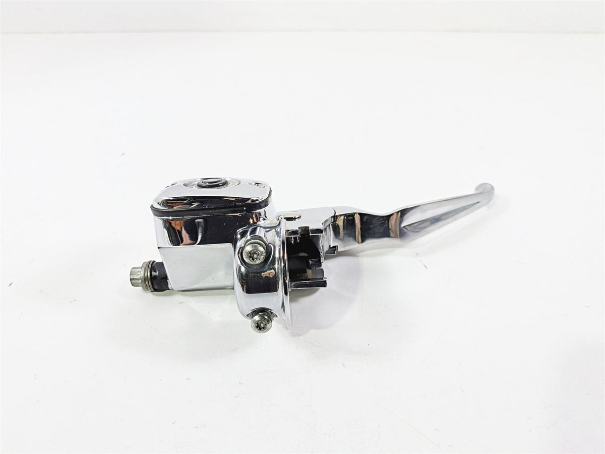 2008 Harley FXDSE CVO Dyna Chrome 9/16 Front Brake Master Cylinder 45297-08C-Mototech271