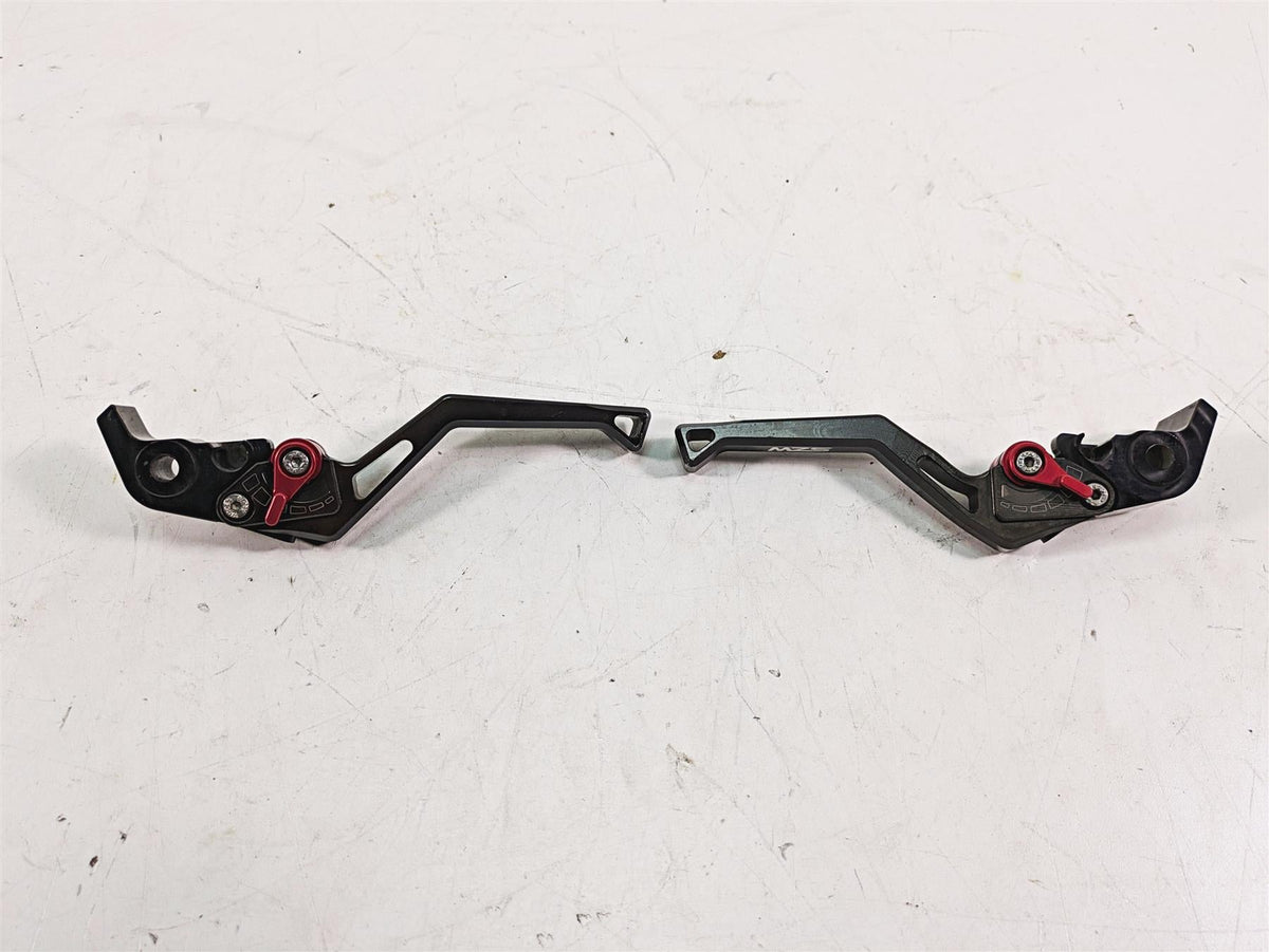 2016 Ducati Panigale 1299 S Mzs T2 Series Short Brake Clutch Lever Set F-11 H-11 {{ shop.shopifyCountryName }} - Mototech271