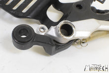 Load image into Gallery viewer, 2012 Yamaha YZFR6 YZF R6 Front Right Footpeg Mount &amp; Brake Pedal 2C0-27443-10-00
