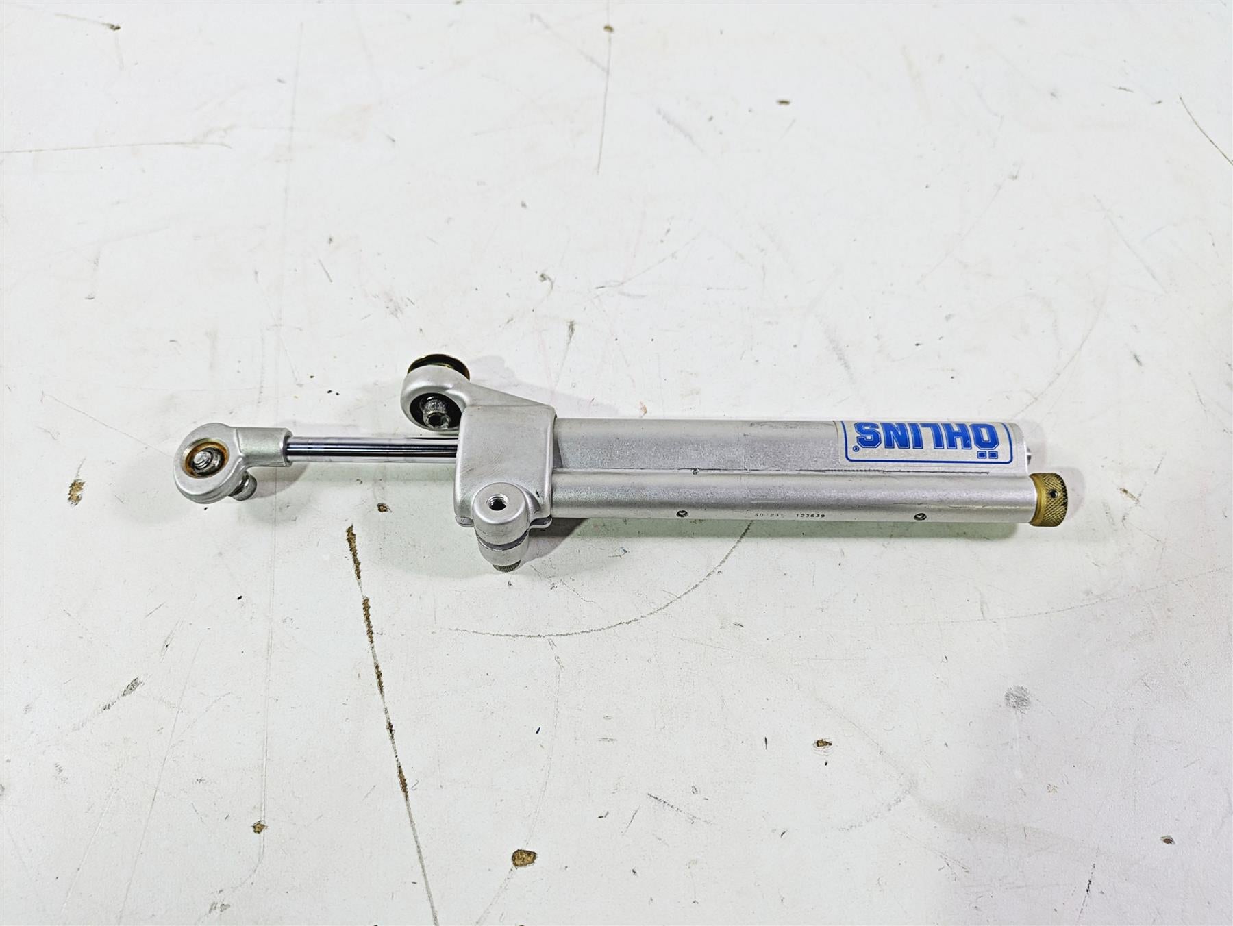 2008 Ducati SBK 1098 S Ohlins Steering Damper & Mounts 36410031A {{ shop.shopifyCountryName }} - Mototech271