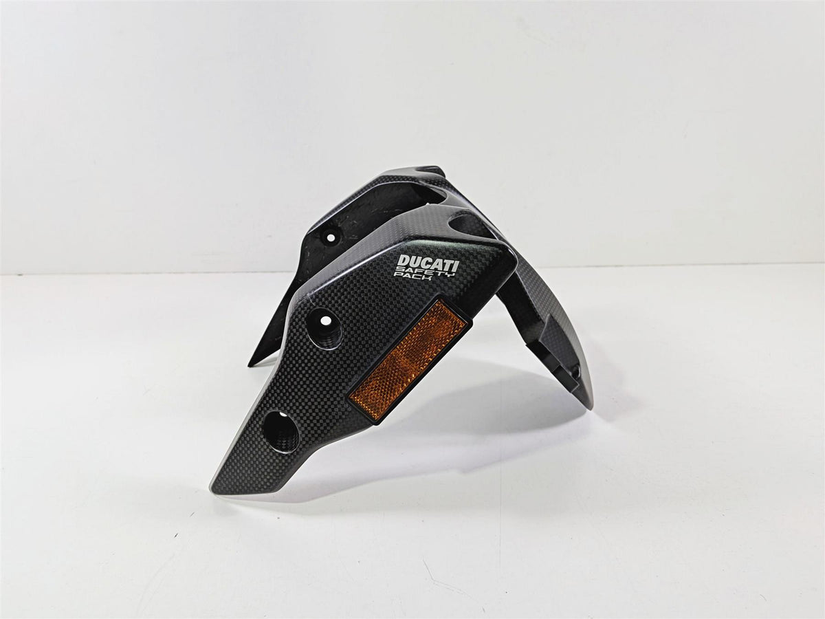 2016 Ducati Hypermotard 939 SP Carbon Fiber Lower Front Fender 56411052AA-Mototech271