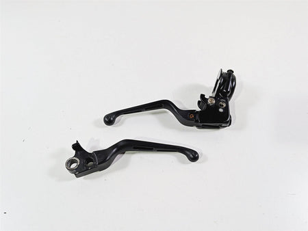 2011 Harley FXDF Dyna Fat Bob Black Clutch Perch & Slotted Lever Set 38608-96 {{ shop.shopifyCountryName }} - Mototech271