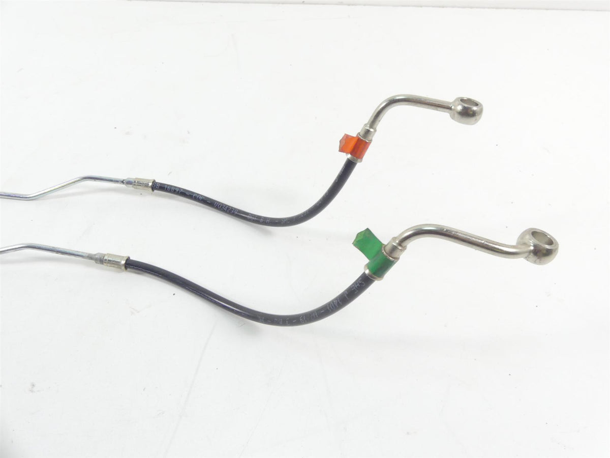 2019 Aprilia Tuono V4 RR Factory Front Abs Brake Line Hose Tube Set 2B003082 {{ shop.shopifyCountryName }} - Mototech271