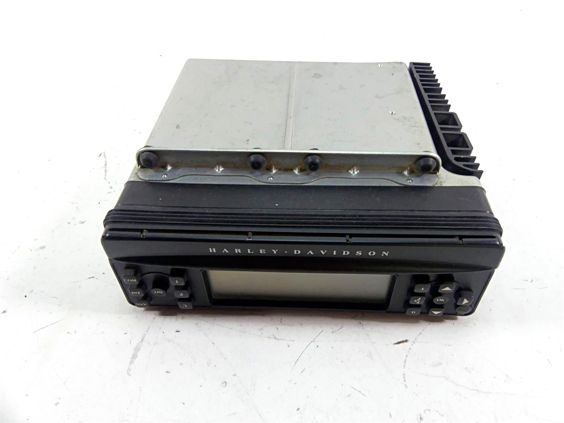 2011 Harley Touring FLTRX Road Glide Harman Kardon Radio Cd Player For Parts 76160-06 {{ shop.shopifyCountryName }} - Mototech271