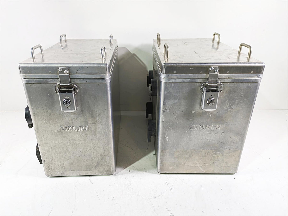 2004 BMW R1150GS R21 Touratech Zega 39L 45L Aluminum Saddle Bag & Rack Set {{ shop.shopifyCountryName }} - Mototech271