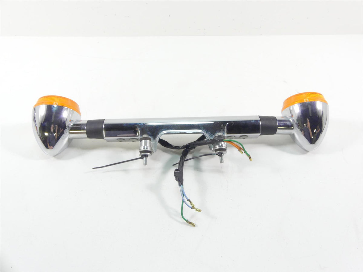 2003 Honda VT1100 C2 Shadow Sabre Front Blinker Turn Signal Set 33400-MBA-672 {{ shop.shopifyCountryName }} - Mototech271